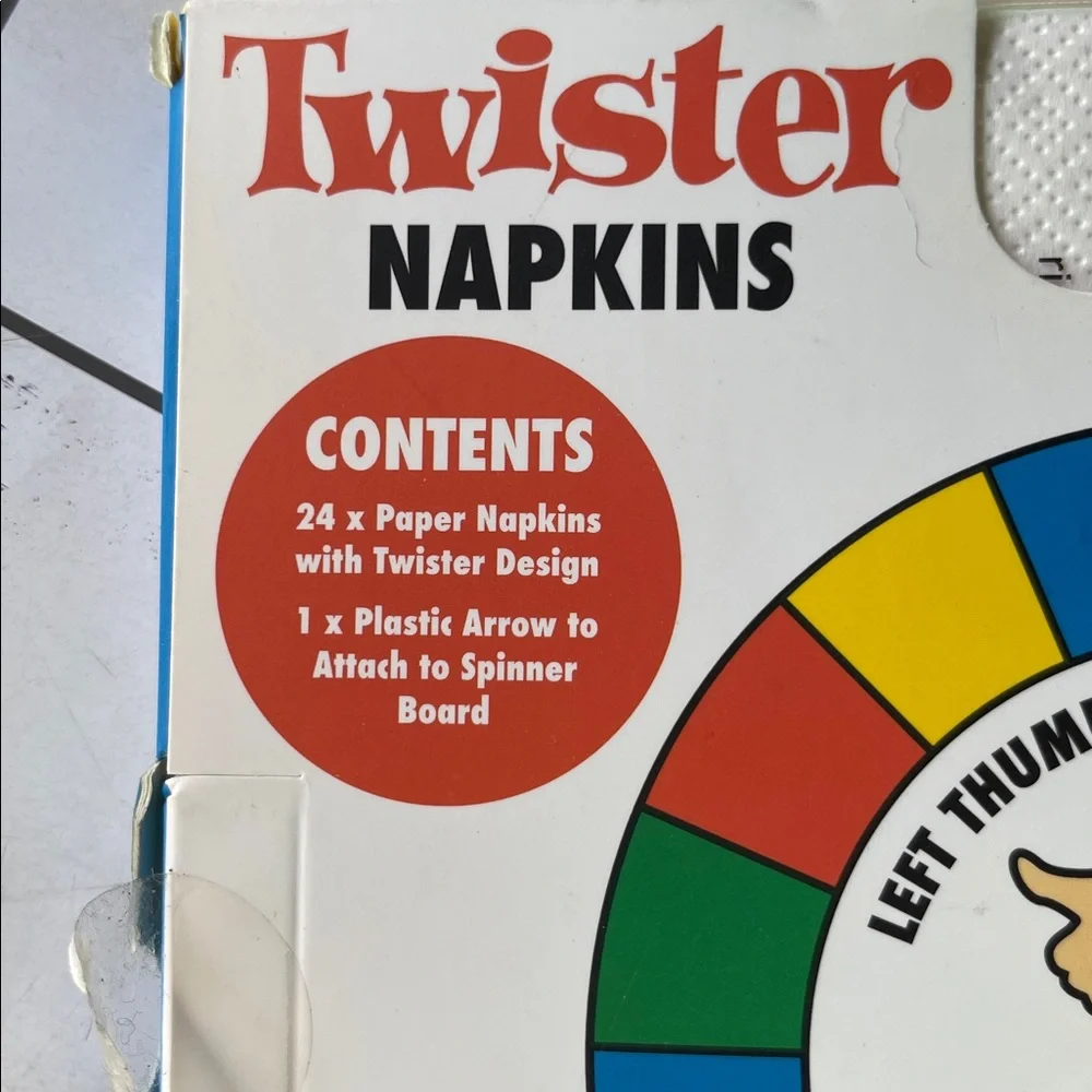 Hasbro Twister Maze Valentines with Bonus Stickers Party and Napkins